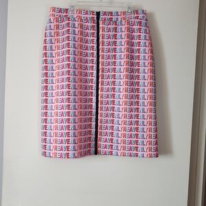 HAYLEY ELSAESSER Heavenly Neoprene Zip Skirt 8